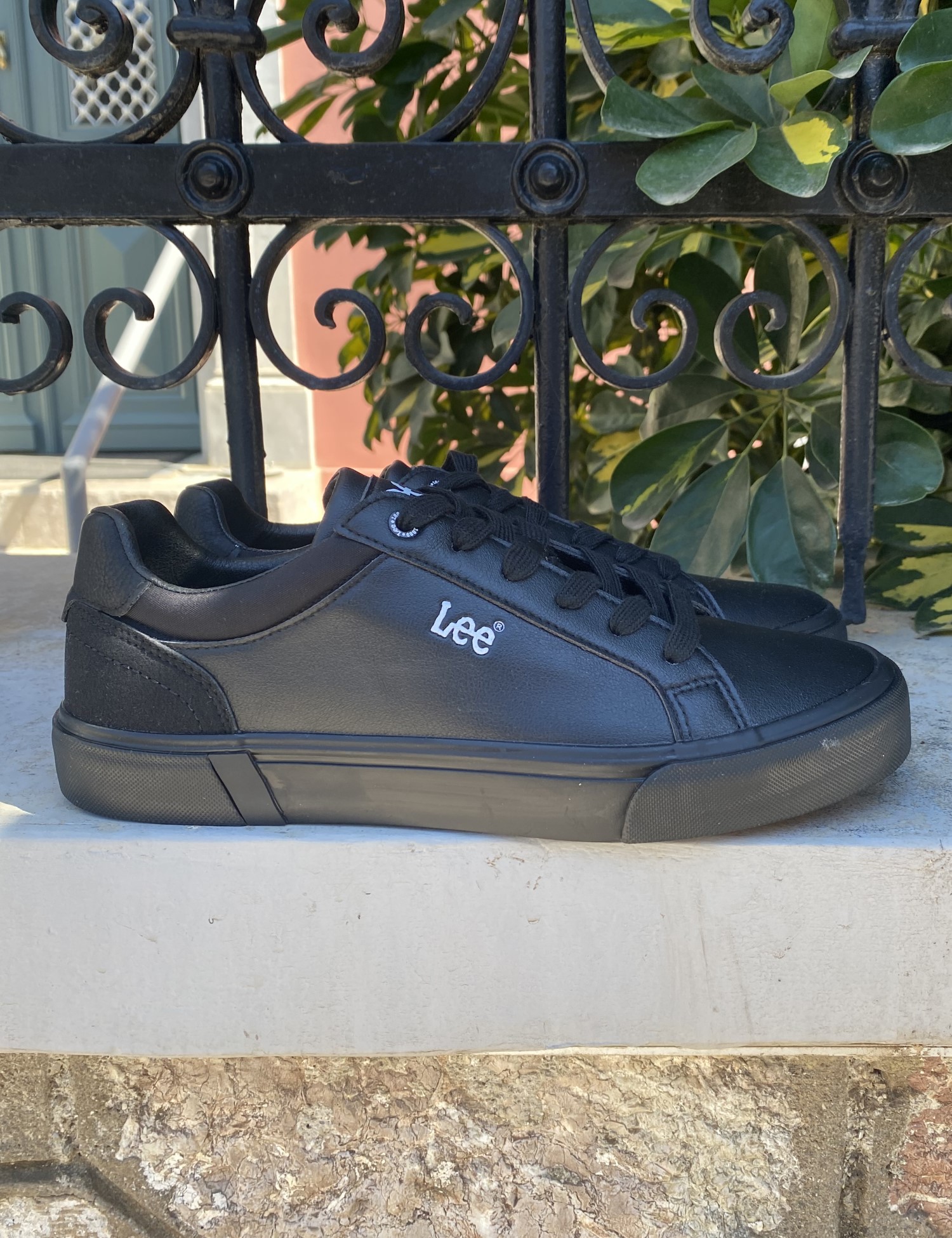 Lee ανδρικά μαύρα casual sneakers 50261024